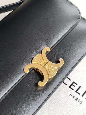 wholesale quality celine halfmoon l102u3 black